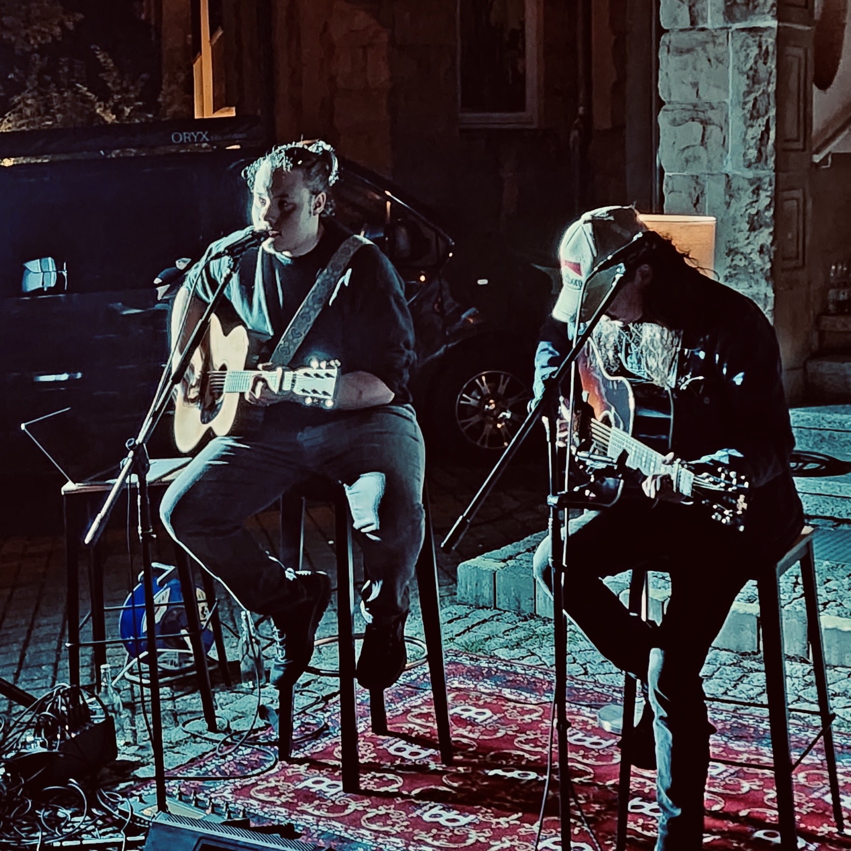 Moonshine for Breakfast live als Akustikduo